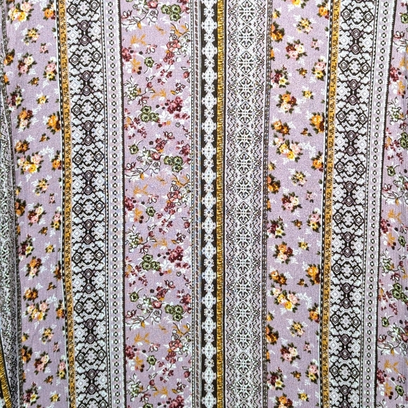 Gypsies & Moondust Boho Floral Print Belle Sleeve Longline Open Kimono Duster - Picture 6 of 12